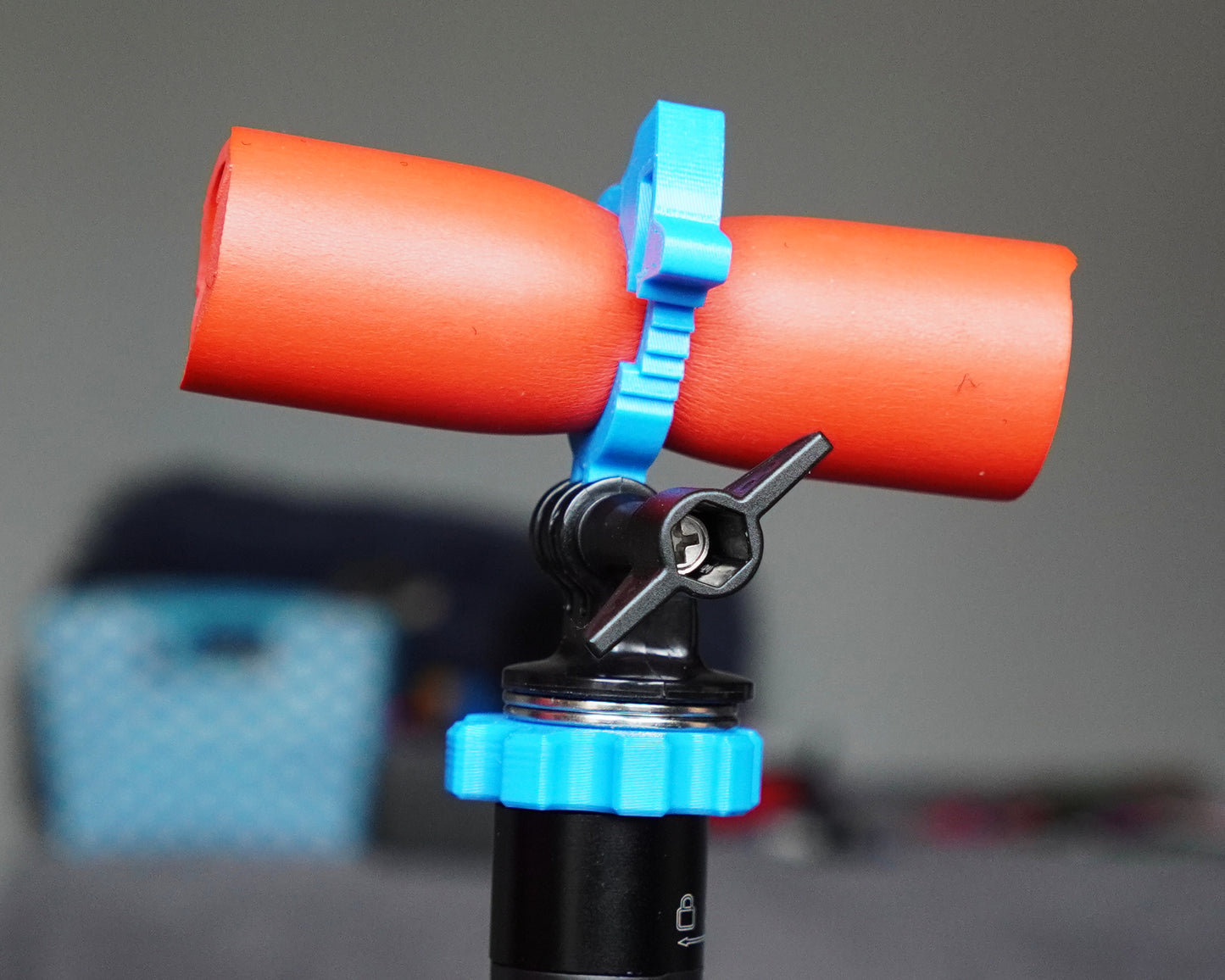 Neon blue extra large magnet